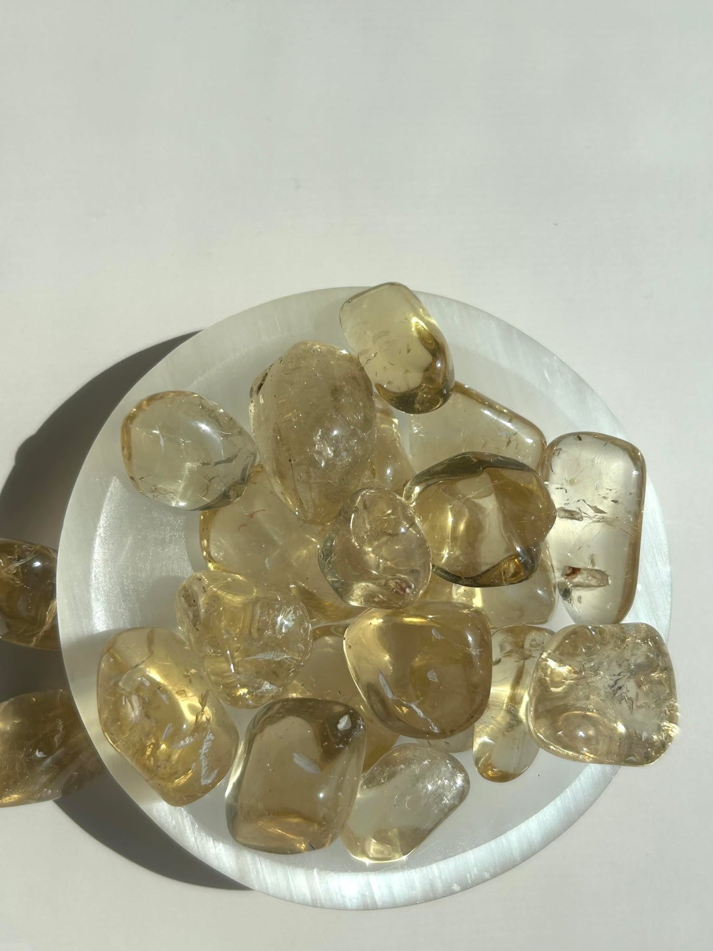 Natural Citrine, Energy alignment, Inner Radiance, Prosperity, and abundance, Solar Plexus Tumbled