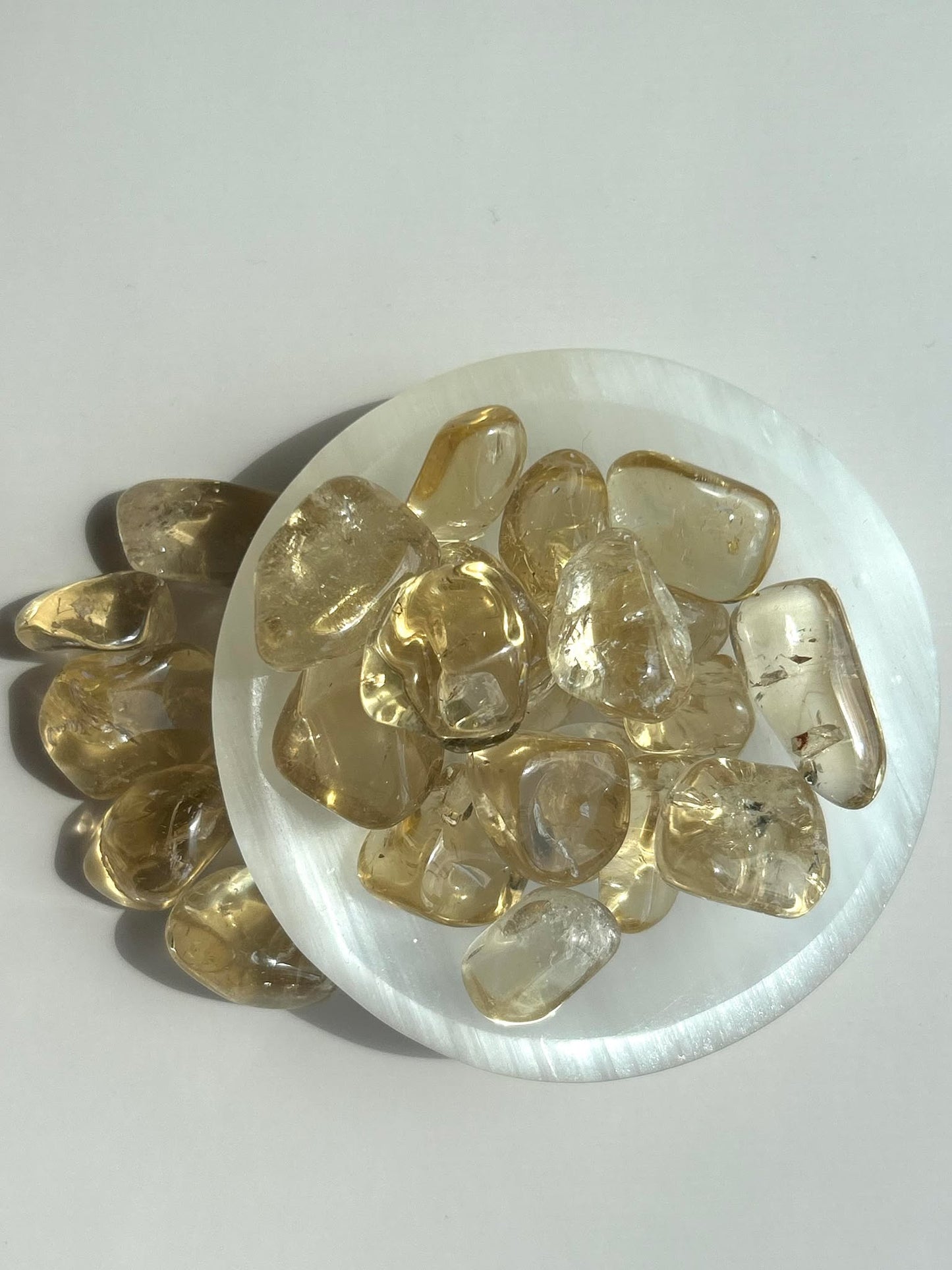 Natural Citrine, Energy alignment, Inner Radiance, Prosperity, and abundance, Solar Plexus Tumbled