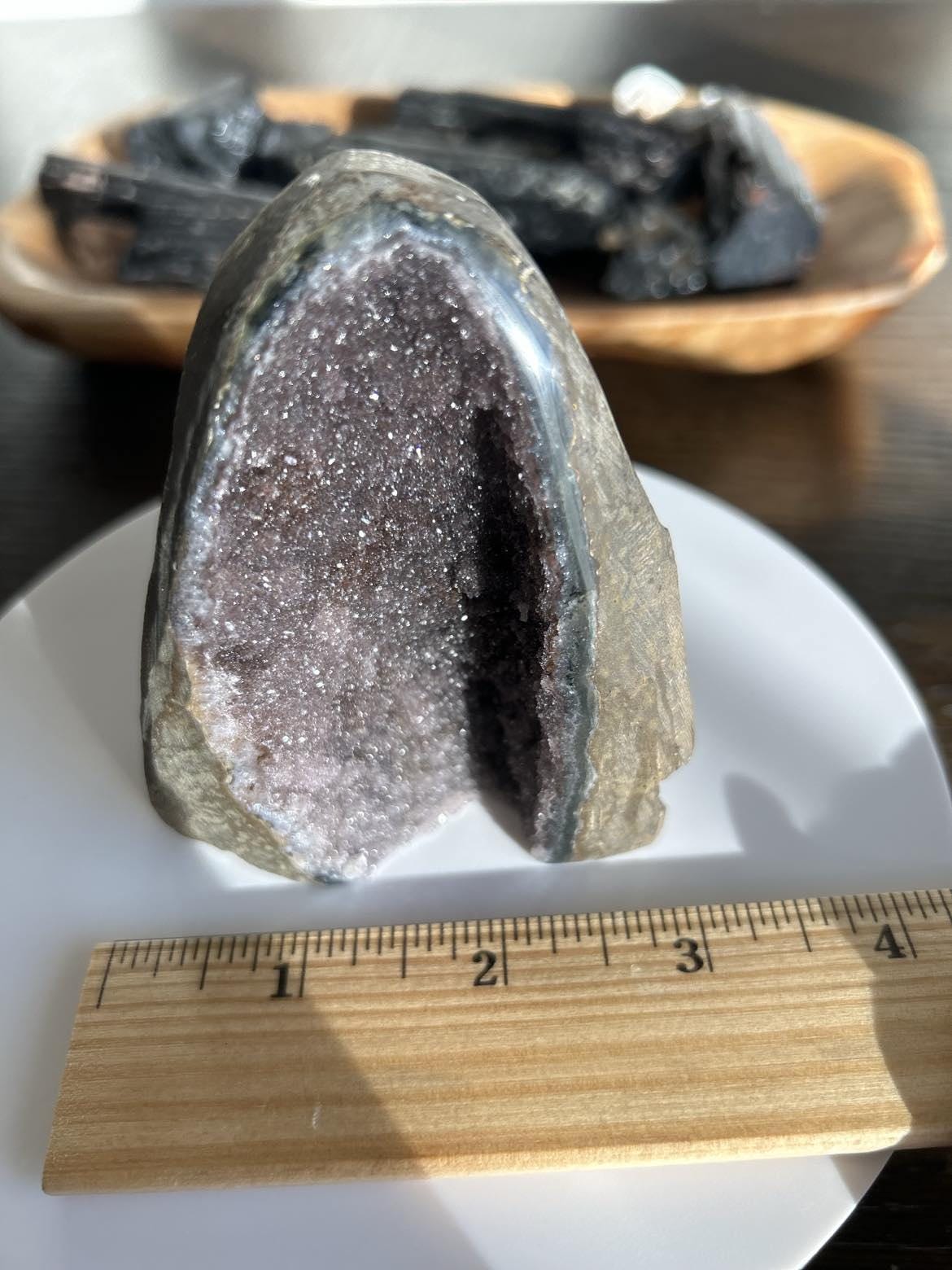 Amethyst Geode Meditation Crown Chakra February Aquarius Crystal Home Warming Best Friend Baby Shower Gift Mom Wife Goddess Crystal Gift