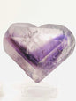 Amethyst Panthom Heart Crystal Crown Chakra Meditation Altar Room Decor Crystal Anniversary Gift February Birthday Crystal Best Friend Gift