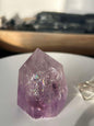 Amethyst Crystal Point Meditation Crown Chakra February Aquarius Crystal Home Warming Best Friend Baby Shower Gift Mom Student Teacher Gift