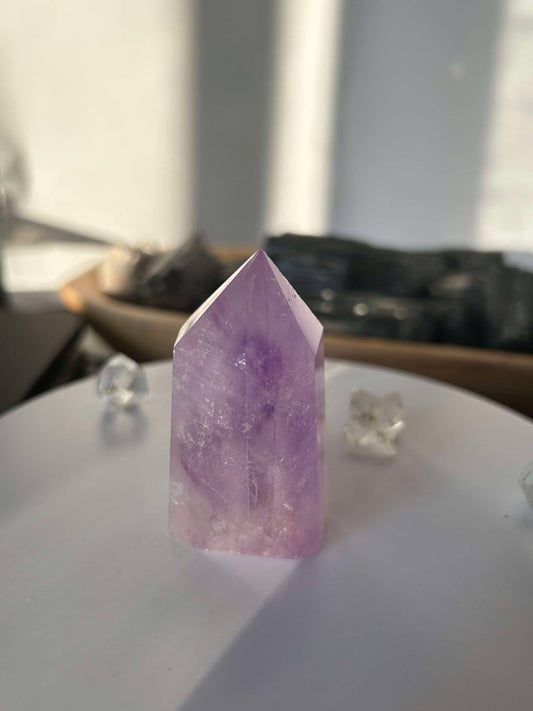 Amethyst Crystal Third Eye Crown Chakra Stone Meditation Gift Home Decor February Aquarius Crystal Feng Shui Peaceful Vibes Energy Crystal