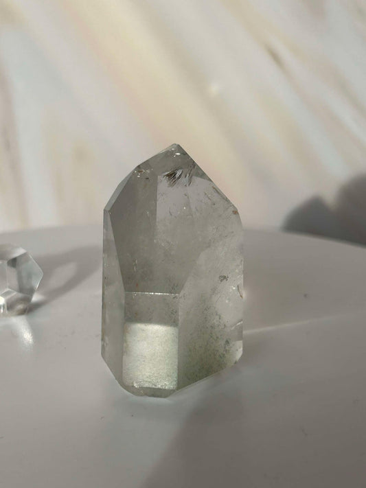Garden Quartz Lodilite Point Crystal Meditation Crown Root Chakra Altar Decor Stone Nature Inspired Gift Nature Lover Gift Scorpio Gift
