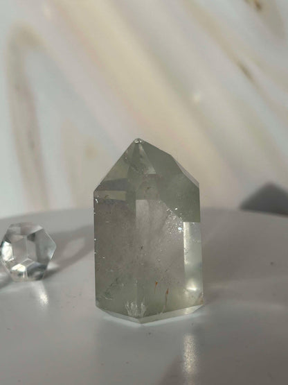 Garden Quartz Lodilite Point Crystal Meditation Crown Root Chakra Altar Decor Stone Nature Inspired Gift Nature Lover Gift Scorpio Gift