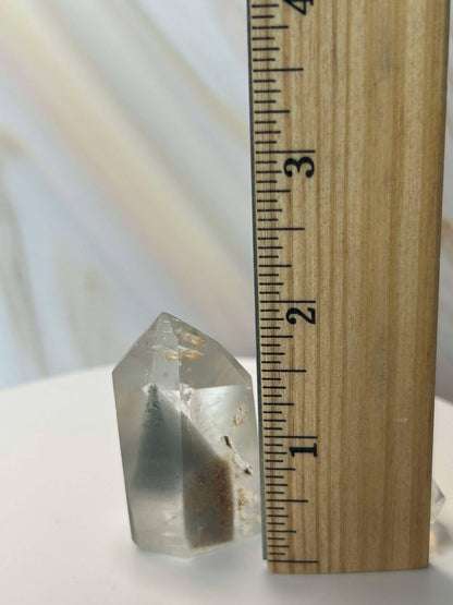Garden Quartz Lodilite Point Crystal Meditation Crown Root Chakra Altar Decor Stone Nature Inspired Gift Nature Lover Gift Scorpio Gift