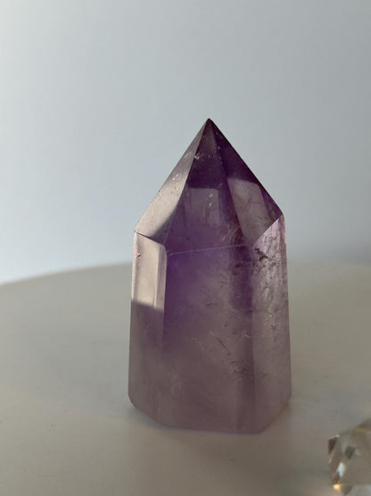 Amethyst Crystal Third Eye Crown Chakra Stone Meditation Gift Home Decor February Aquarius Crystal Feng Shui Peaceful Vibes Energy Crystal