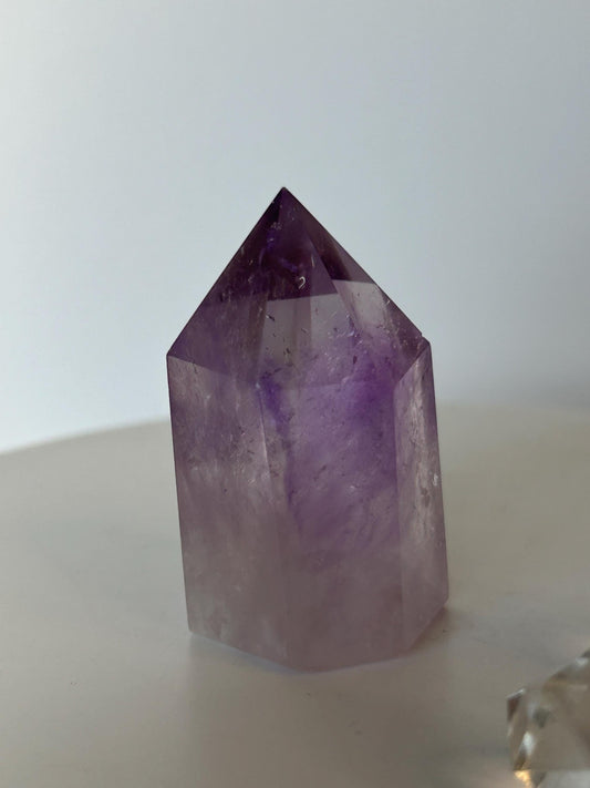 Amethyst Crystal Third Eye Crown Chakra Stone Meditation Gift Home Decor February Aquarius Crystal Feng Shui Peaceful Vibes Energy Crystal