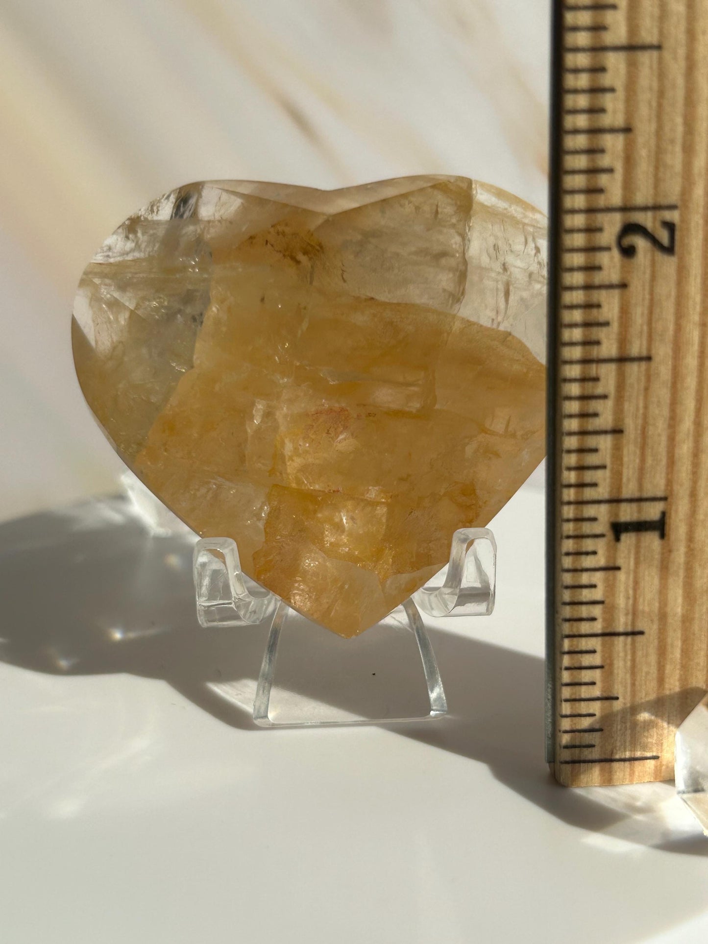 Golden Healer Quartz Heart Solar Plexus Chakra Meditation Crystal Gift Home Decor Reiki Positive Vibes Stone Love Nature love Crystals Gift