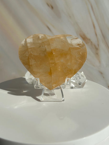 Golden Healer Quartz Heart Solar Plexus Chakra Meditation Crystal Gift Home Decor Reiki Positive Vibes Stone Love Nature Lover Crystals Gift