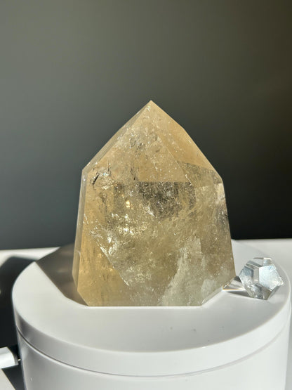 Citrine Crystal Point Feng Shui Solar Plexus November Scorpio Crystal Natural Untreated New Business Gift Graduation New Beginning New job