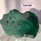 Malachite Slab Crystal Heart Chakra April May Crystal Taurus Mother Earth Day Best Friend New School Gift New Business Gift Home Decor