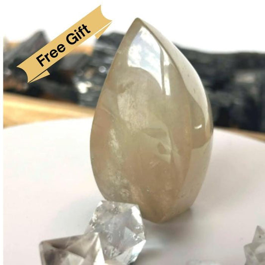 Citrine Crystal Flame Feng Shui Solar Plexus November Scorpio Crystal Natural Untreated New Business Gift Graduation New Beginning New job