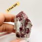 Citrine Pink Tourmaline Feng Shui Solar Plexus Heart Chakra Collector Piece October Crystal Breakup Gift Home Decor New Beginning New love