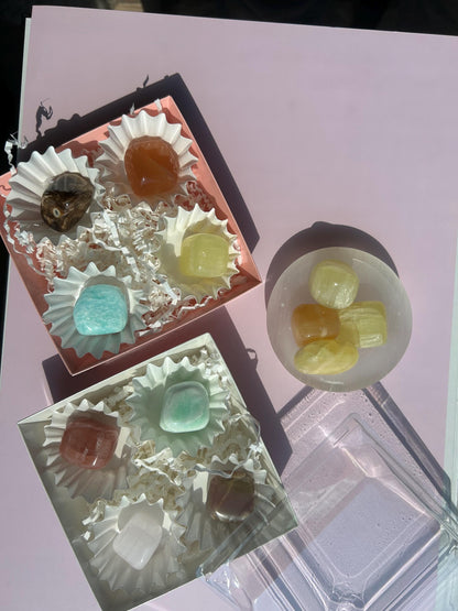 Lemon Calcite Polished Crystal Tumbled Stone Unique Bright Yellow Home Dorm Room Decor Anniversary Baby Shower Gift New To Crystal Christmas